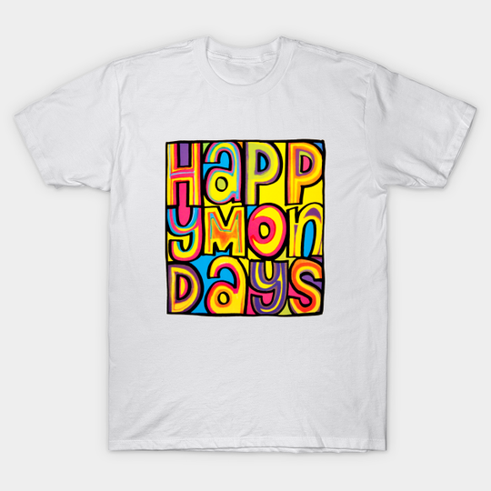 Discover Happy Mondays Logo - Happy Mondays Logo - T-Shirt