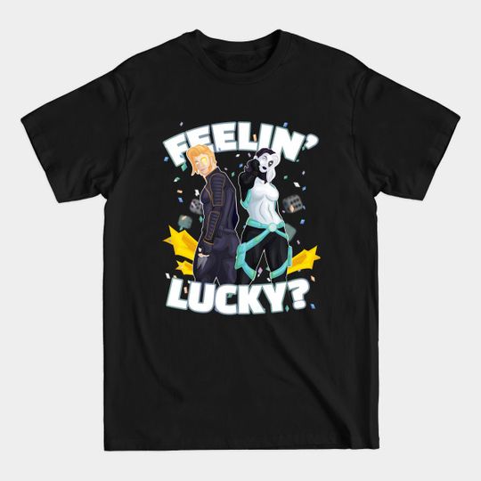 Discover Feelin' Lucky? - Domino - T-Shirt