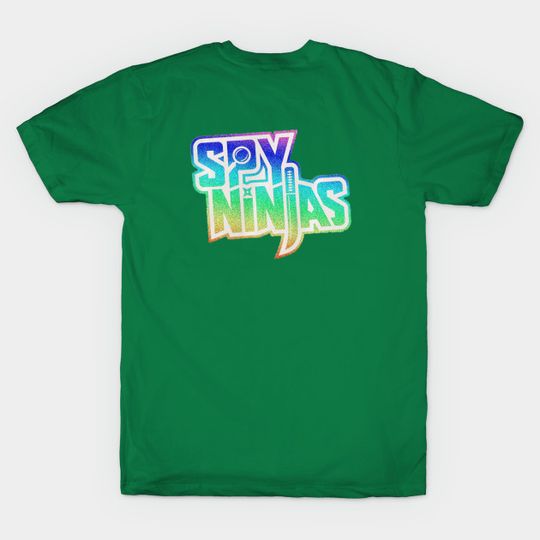 Discover Spy Gaming Ninjas BACK-PRINT - Spy Ninja - T-Shirt