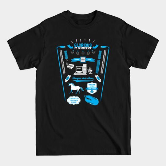 Discover Glorious PC master race - Controller - T-Shirt