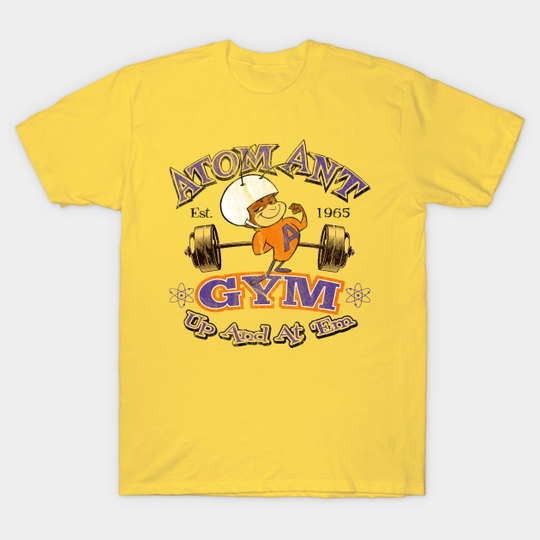 Discover Atomic Ant Gym Worn - Gym Bodybuilding Motivation - T-Shirt