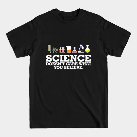 Discover Science Knowledge Funny Atheist Atheism - Atheist - T-Shirt