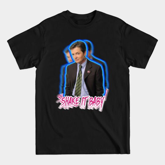 Discover Twitch and shout !!! - Michael J Fox - T-Shirt