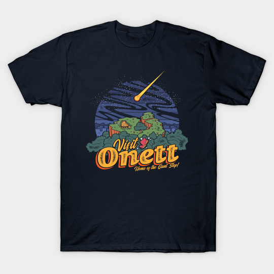 Discover Visit Onett - Earthbound - T-Shirt