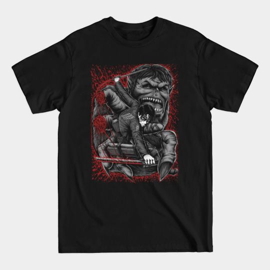 Discover Levi vs Beast titan - Levi Ackerman - T-Shirt