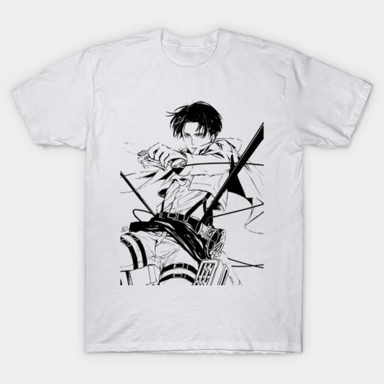 Discover Captain levi - Levi Ackerman - T-Shirt