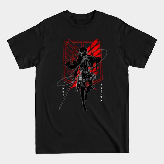 Discover Levi shingeki no kyojin - Levi Ackerman - T-Shirt