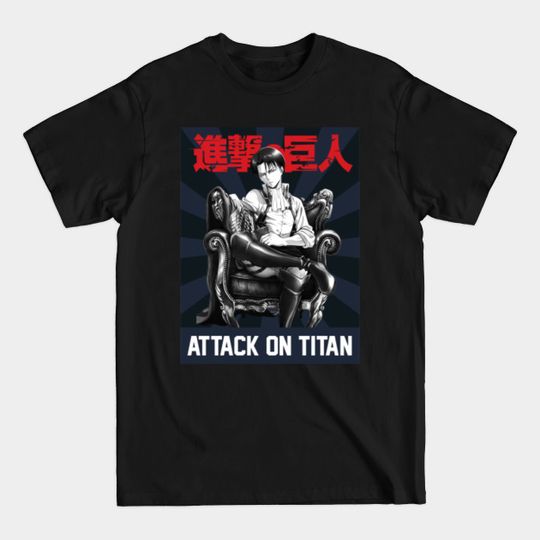 Discover levi ackerman - Levi Ackerman - T-Shirt