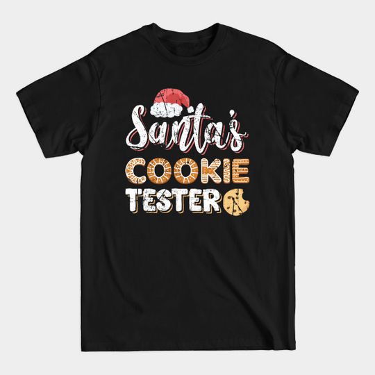 Discover Santa's Cookie Tester - Santa - T-Shirt