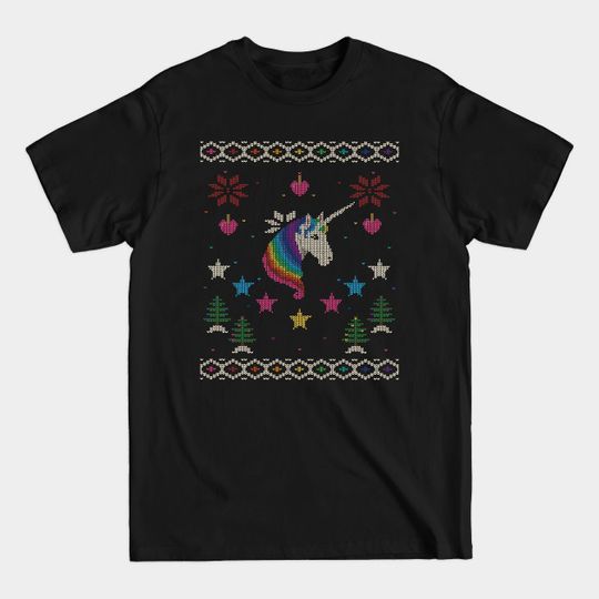 Discover Ugly Unicorn Christmas Sweater - Christmas Sweater - T-Shirt