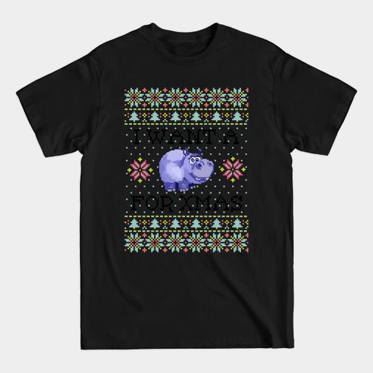 Discover I Want a Hippopotamus For Christmas - Christmas Sweater - T-Shirt