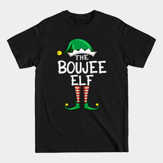 Discover the Boujee elf - Christmas Pajama - T-Shirt