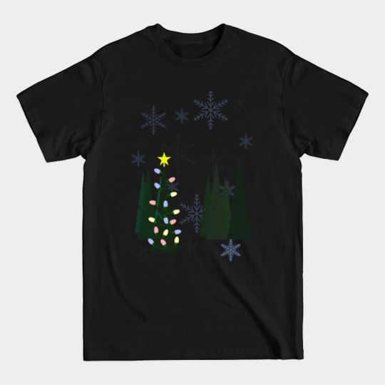 Discover Christmas tree lights - Christmas Tree Lights - T-Shirt