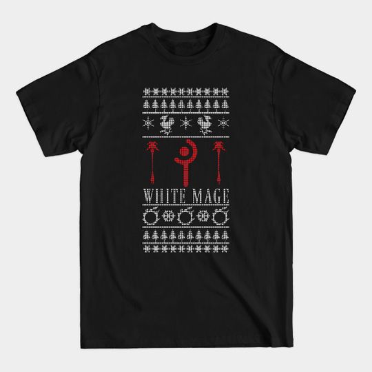 Discover Final Fantasy XIV White Mage Ugly Christmas Sweater - Ugly Sweater - T-Shirt