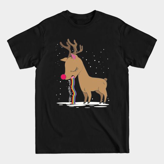 Discover Merry Huhuua..mas Ugly Reindeer - Ugly Xmas Sweater - T-Shirt