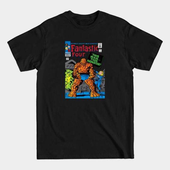Discover This Man This Monster - Fantastic Four - T-Shirt