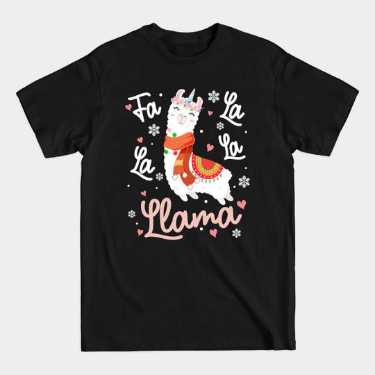 Discover Fa La La La Llama Christmas T-Shirt