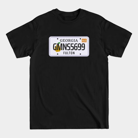 Discover Georgia License Plate - Georgia State - T-Shirt