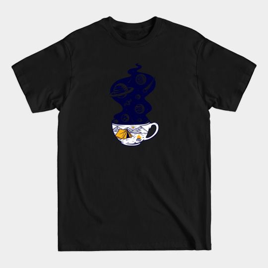 Discover Coffee Adventure - Coffee - T-Shirt