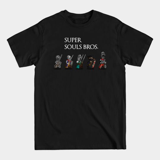 Discover Super Souls Bros. - Dark Souls - T-Shirt