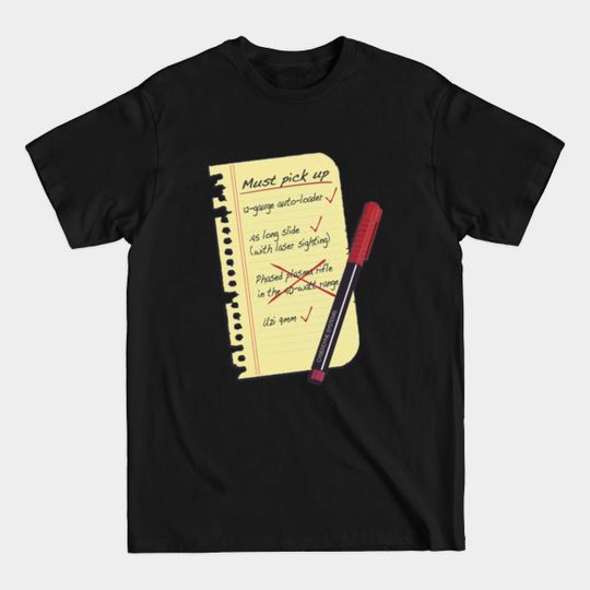 Discover Shopping List - Shopping List Clipboard Tablet - T-Shirt