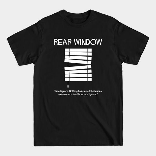 Discover Rear Window by Alfred Hitchcock, 1954 - Alfred Hitchcock - T-Shirt