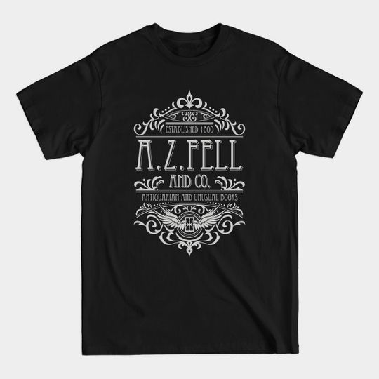 Discover Good Omens: A.Z. Fell Book Shop (light) - Good Omens - T-Shirt