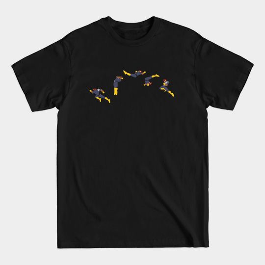 Discover Captain Falcon Moonwalk Knee - Style - T-Shirt
