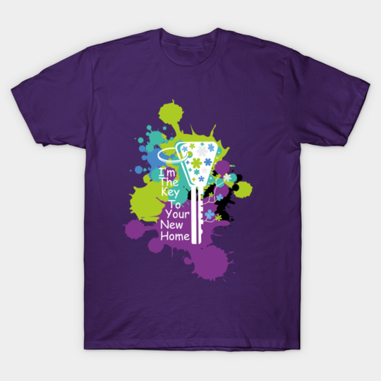 Discover I am the key to your new home awesome gift - Real Estate - T-Shirt