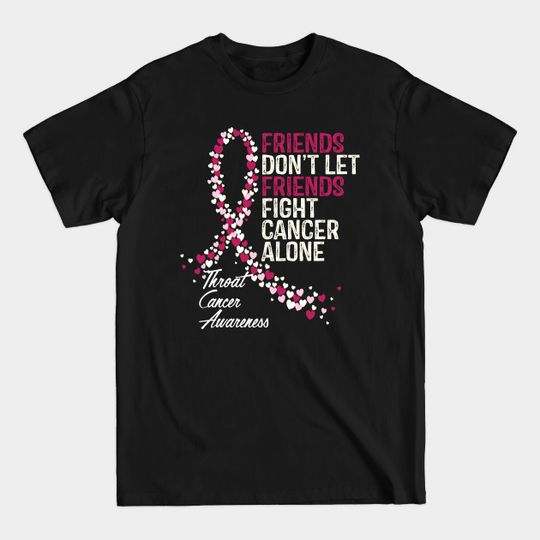 Discover Fight Cancer Together T-Shirt - Throat Cancer Awareness