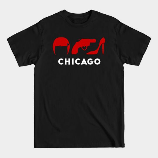 Discover Chicago Minimalist Icons (light) - Chicago - T-Shirt