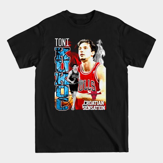 Discover Croatian Sensation Vintage - Toni Kukoc - T-Shirt