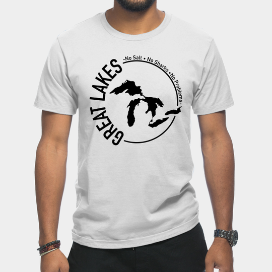 Discover No Salt No Sharks, No Problems T-Shirt