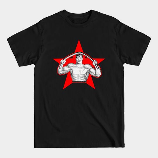 Discover strong man bodybuilder - Gymnastics Academy - T-Shirt