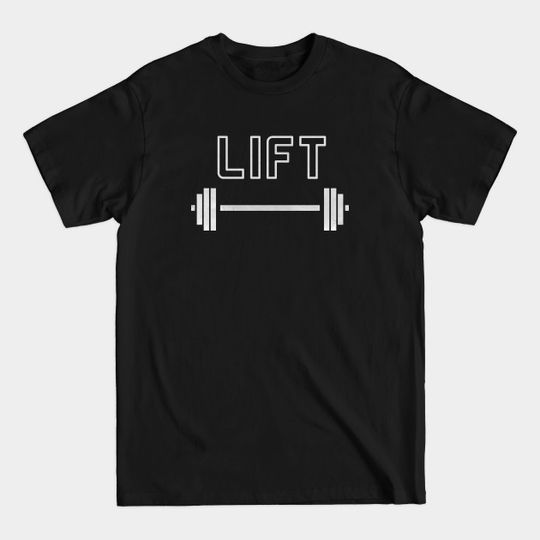 Discover Lift Workout Barbell T-Shirt - Workout - T-Shirt