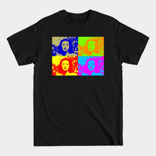Discover Hedy Lamarr Hollywood Pop Art Diptych - Pop Art - T-Shirt