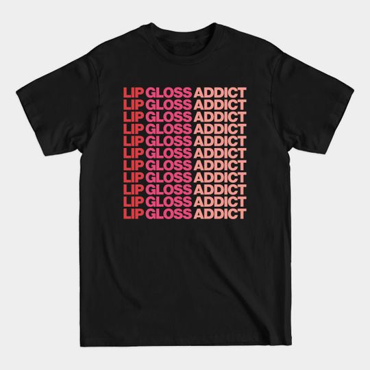 Discover Haute Leopard Lip Gloss Addict Stylish Graphic - Fashion Graphic - T-Shirt