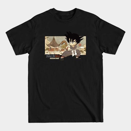 Discover Son Goku on Mt. Paozu - Awesome - T-Shirt