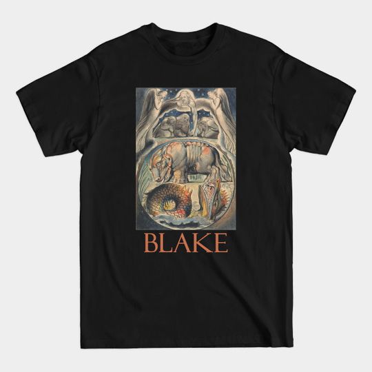 Discover Behemoth and Leviathan by William Blake - Paintings - T-Shirt