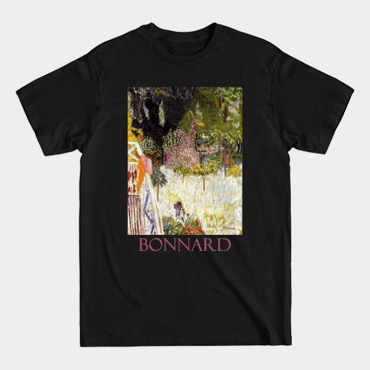 Discover Balcony at Vernonnet (1920) by Pierre Bonnard - Paintings - T-Shirt