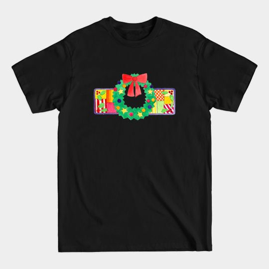 Discover Qulited Christmas Wreath - Christmas Clothing - T-Shirt