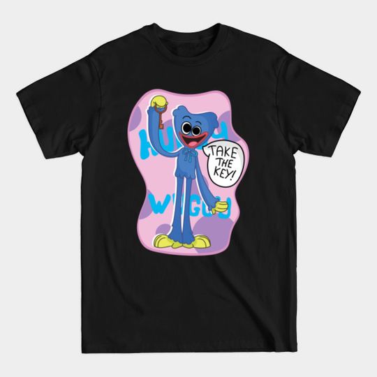 Discover Fnf Poppy playtime friendly huggy wuggy art - Huggy Wuggy - T-Shirt