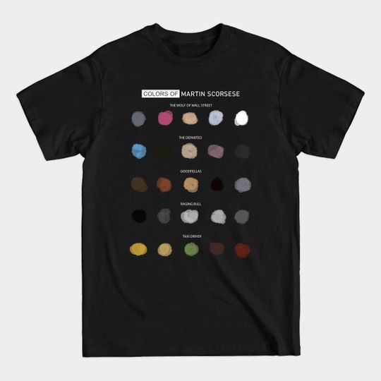 Discover Colors of Scorsese - Martin Scorsese - T-Shirt