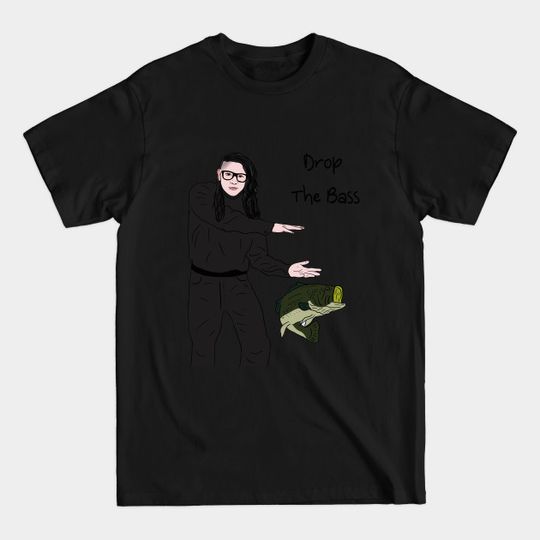 Discover Drop The Bass - Skrillex - T-Shirt