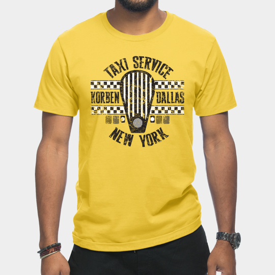 Discover Korben Dallas Taxi Service - Fifth Element - T-Shirt