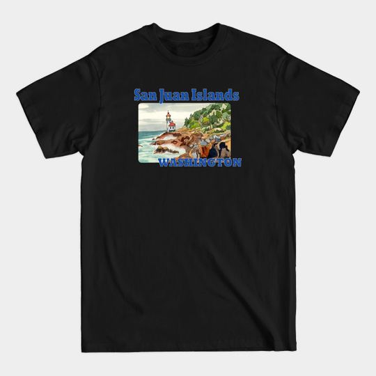 Discover San Juan Islands, Washington - San Juan Islands - T-Shirt