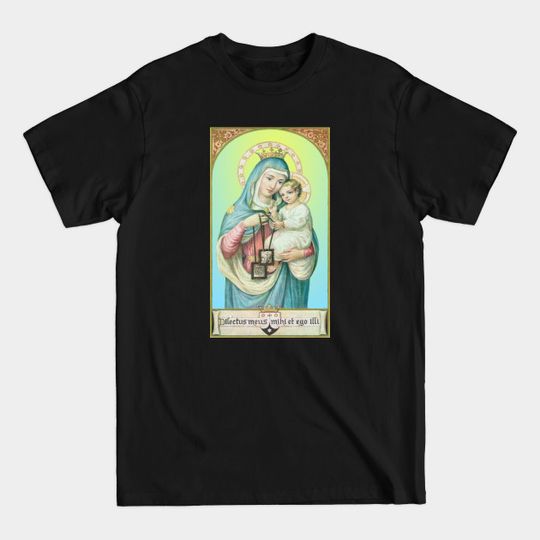 Discover Our Lady of Mt. Carmel, a tender image - Our Lady Of Mt Carmel - T-Shirt