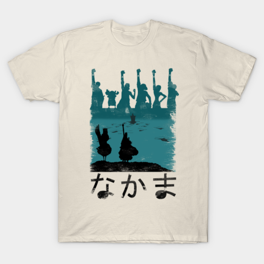 Discover Goodbye Nakama - One Piece Anime - T-Shirt