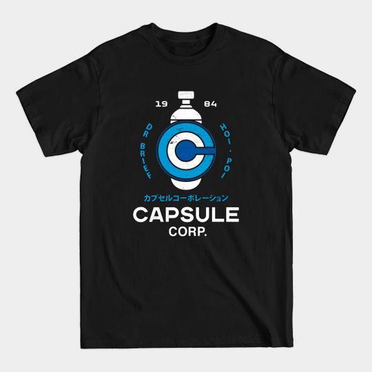 Discover Capsule Corp Hoi Poi Capsules - Dragon Ball - T-Shirt