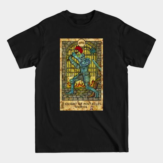Discover Knight of Pentacles Tarot - Knight Of Pentacles Tarot - T-Shirt